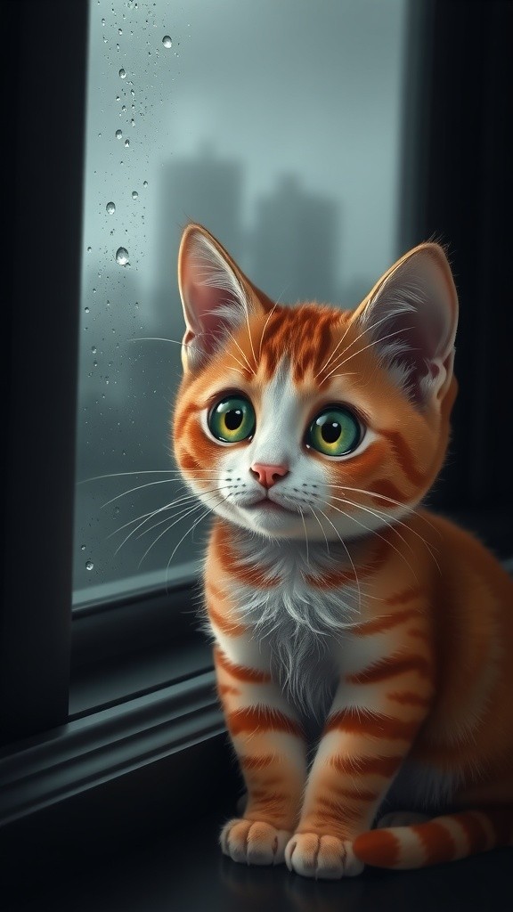 Whispers of Loss: A Cat's Silent Tears
