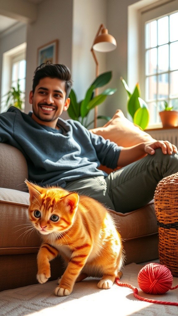 A Day with Saad and Mittens