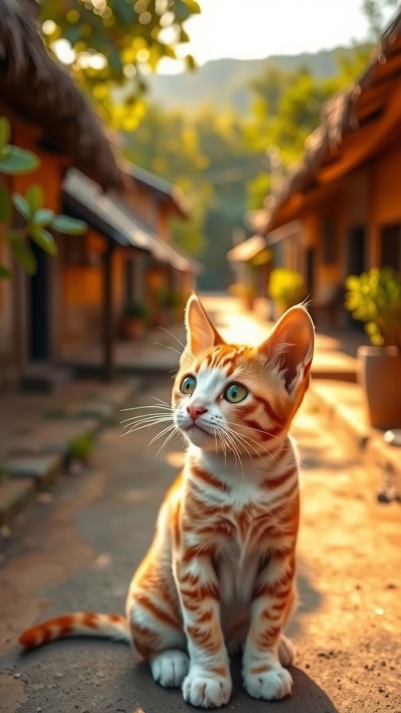 Oyen: Kucing Pahlawan di Tengah Api