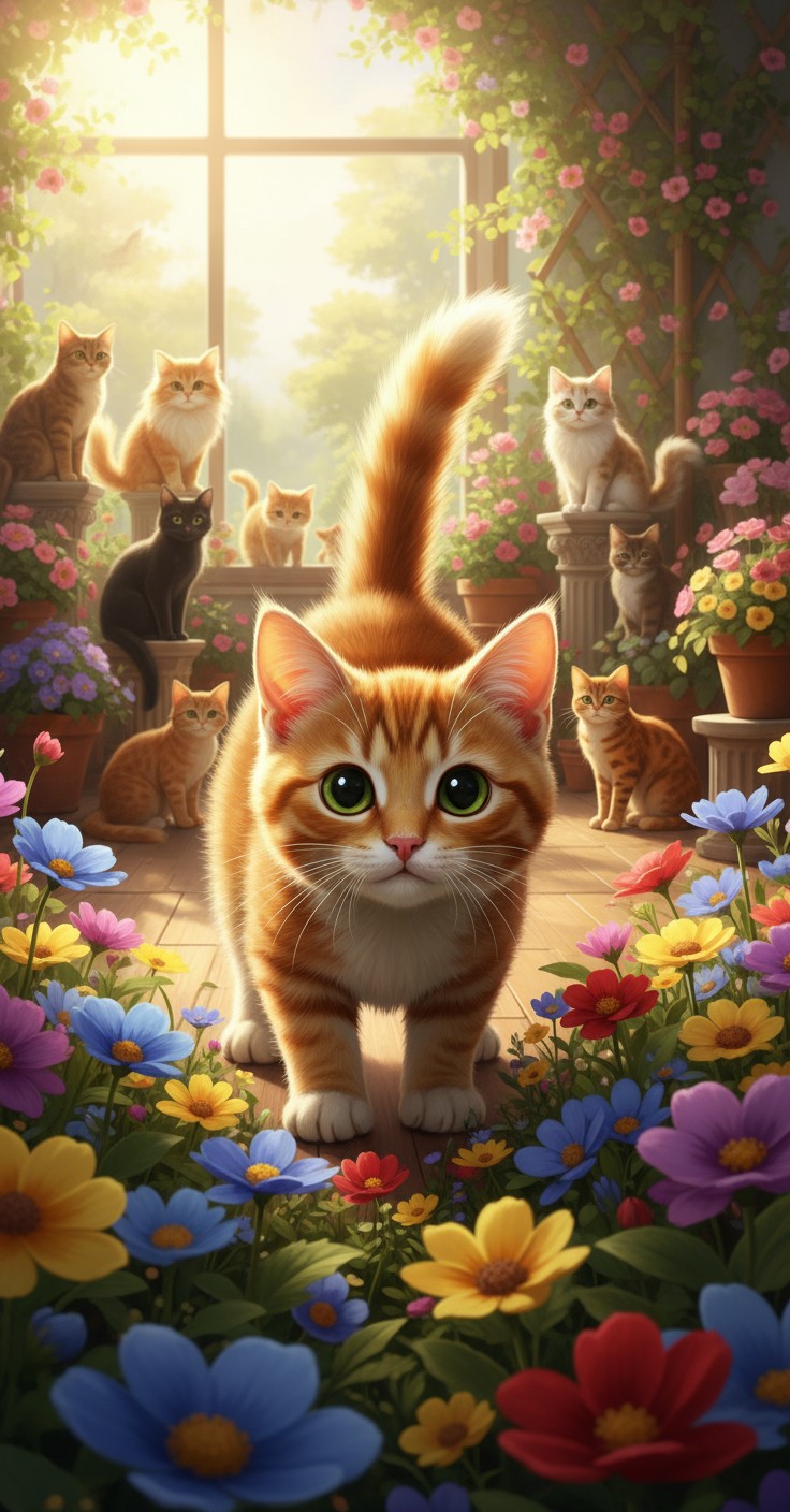 بلی کی محبت: ایک چھوٹی سی دنیا