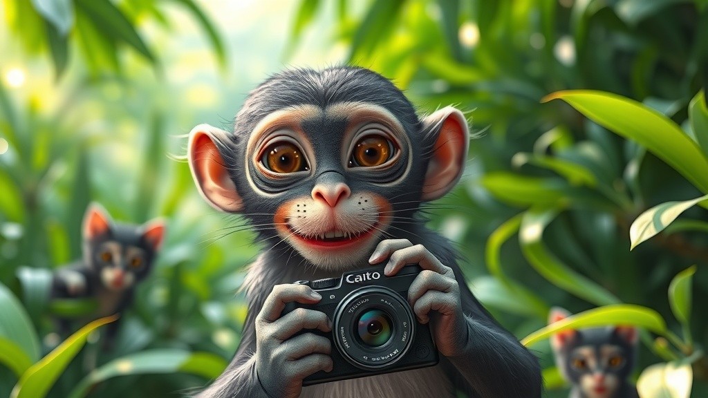Monkey Vlogs: Jungle Adventures & Banana Breakfast! 🍌🌿🎥