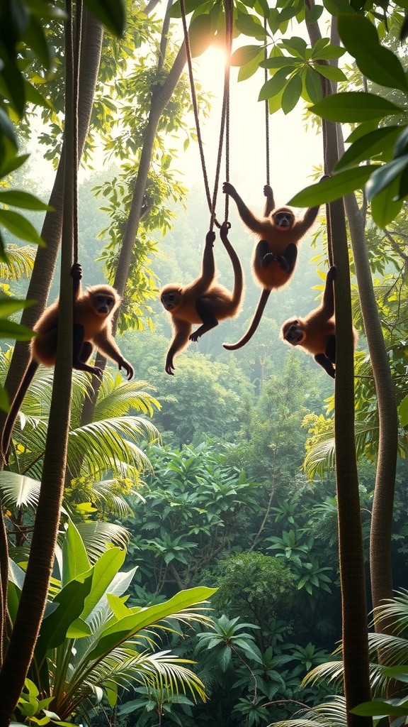 When Monkeys Held a Jungle Meeting