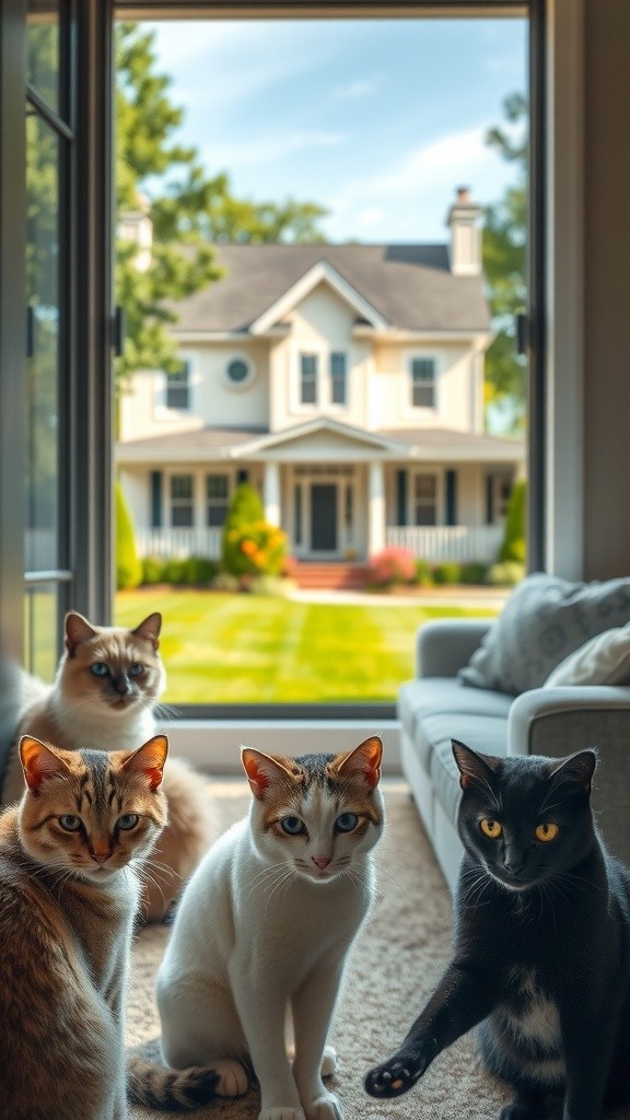 Kucing Santai Saat Maling Datang