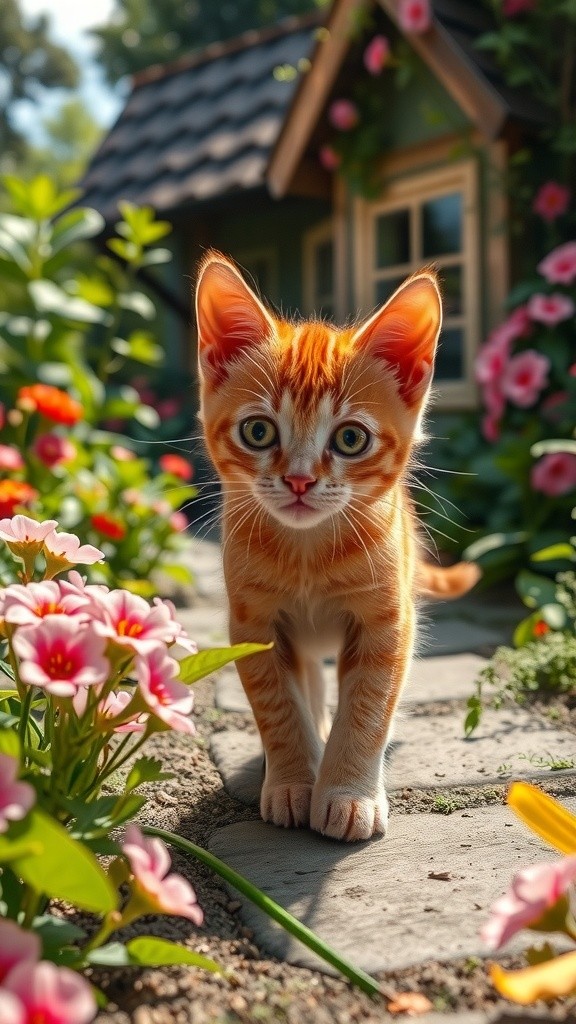 A New Feline Friendship