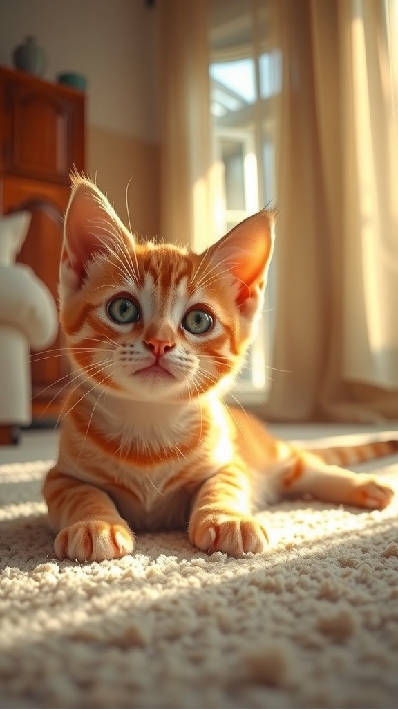 Kisah Oyen si Kucing Oranye yang Ditinggalkan