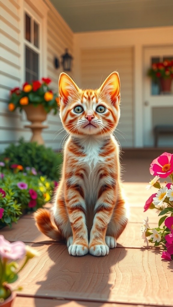 A Stray Cat's New Home