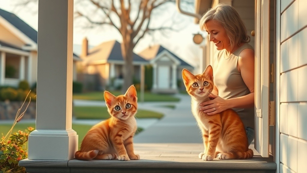 The Old Lady and the Stray Cat