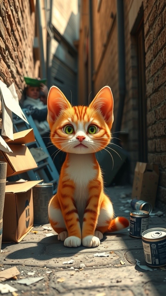 A Kind Heart: The Tale of Two Cats