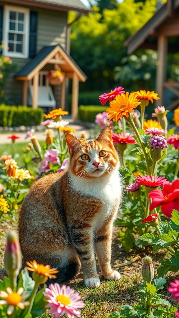 A New Family in the Garden