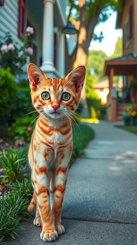 A New Beginning: The Stray Cat's Journey