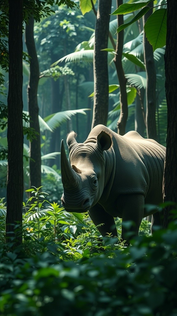 শান্তি ও চ্যালেঞ্জ: গণ্ডার ও বাঘের দ্বন্দ্ব