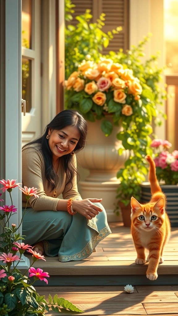 A New Feline Friendship