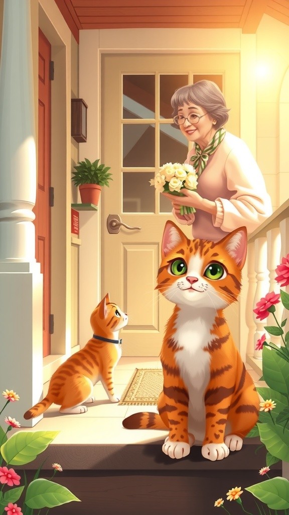 A New Feline Friendship