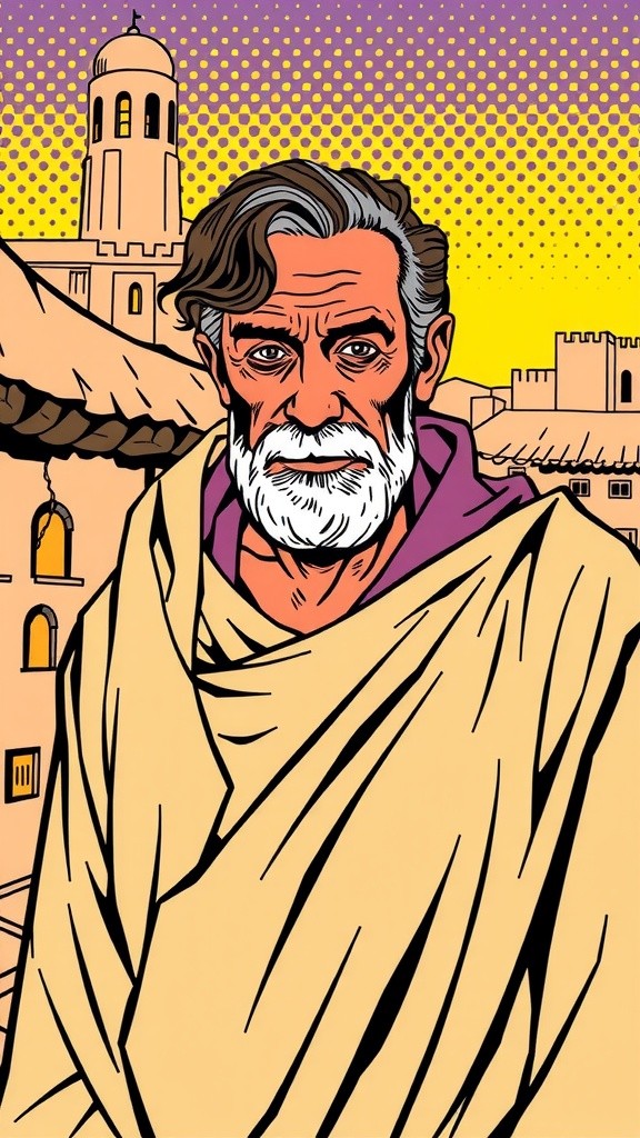 رحلة الرجل العجوز إلى السماء