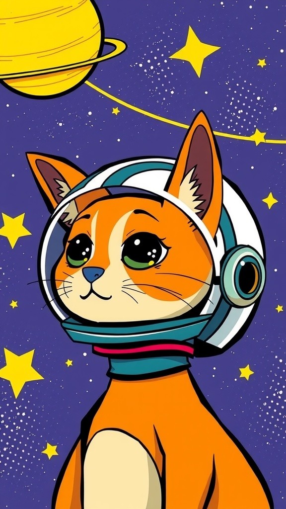 Whiskas the Astronaut Cat: A Galactic Concert Adventure