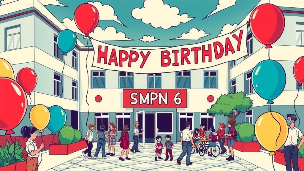 Selamat Ulang Tahun SMPN 6 Madiun: Kenangan dan Prestasi