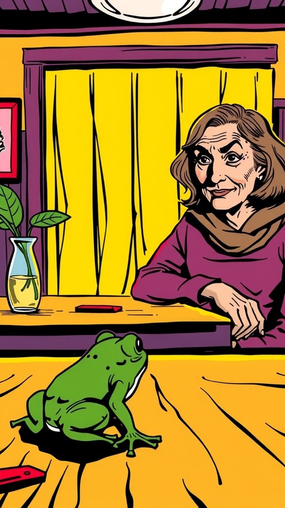 Kisah Katak dan Peramal: Cinta di Kelas Biologi