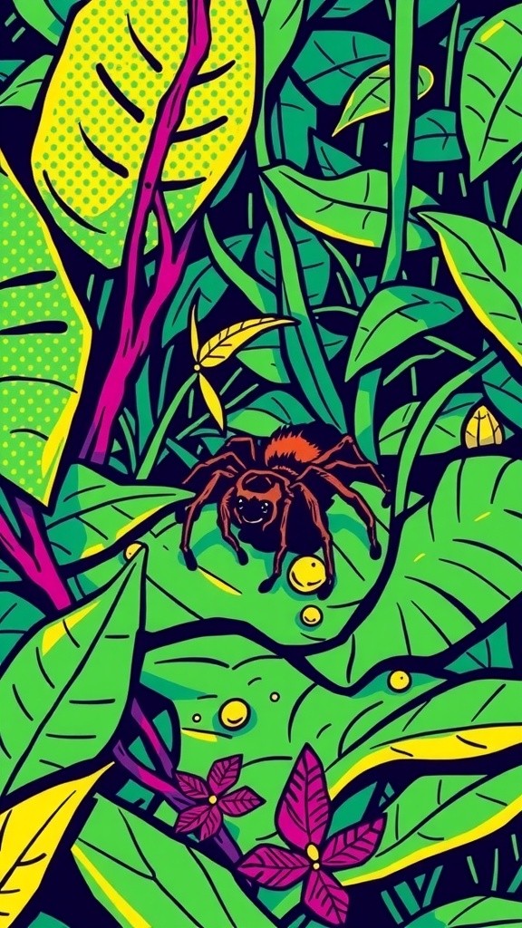 Surviving as a Baby Tarantula: A Web of Challenges