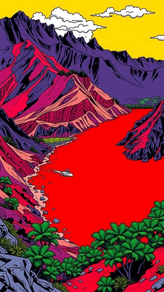 Laguna Colorada: Danau Berdarah yang Bernyanyi di Malam Hari