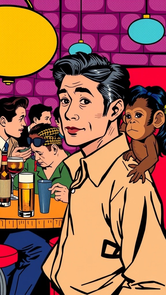 Monyet Nakal di Bar