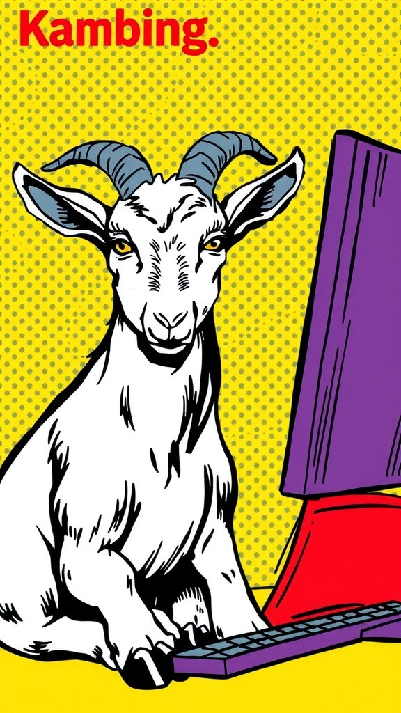 Kelas Online yang Kacau: Kambing Doni!