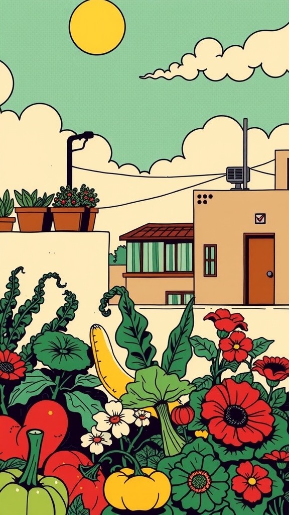 La magia de la agricultura urbana