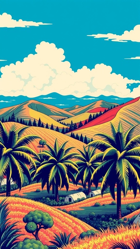 Bunga di Kebun Sawit
