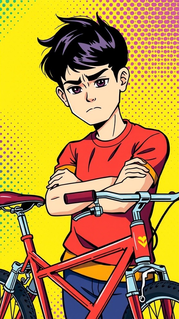 Nobita Learns to Ride a Bicycle