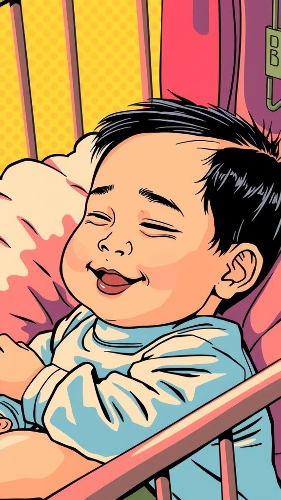 Mengapa Bayi Tersenyum Saat Tidur?