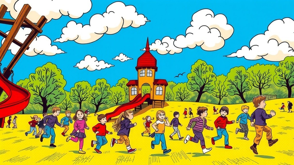 Pertarungan Anak-Anak di Taman Bermain: Drama, Negosiasi, dan Persahabatan