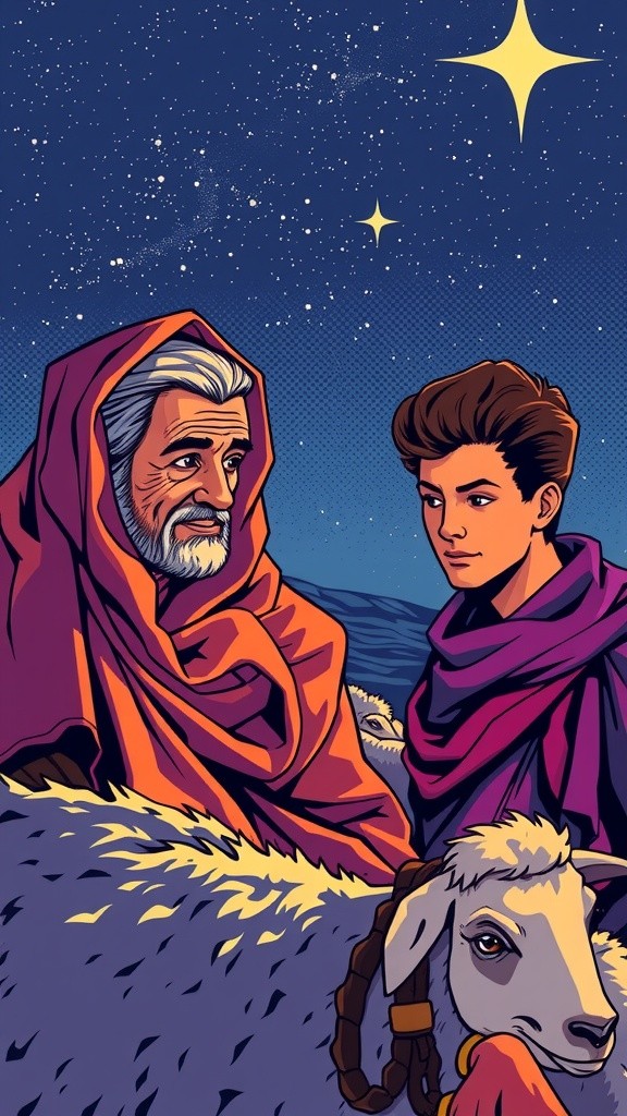 The Angel's Message: A Christmas Surprise for Shepherds