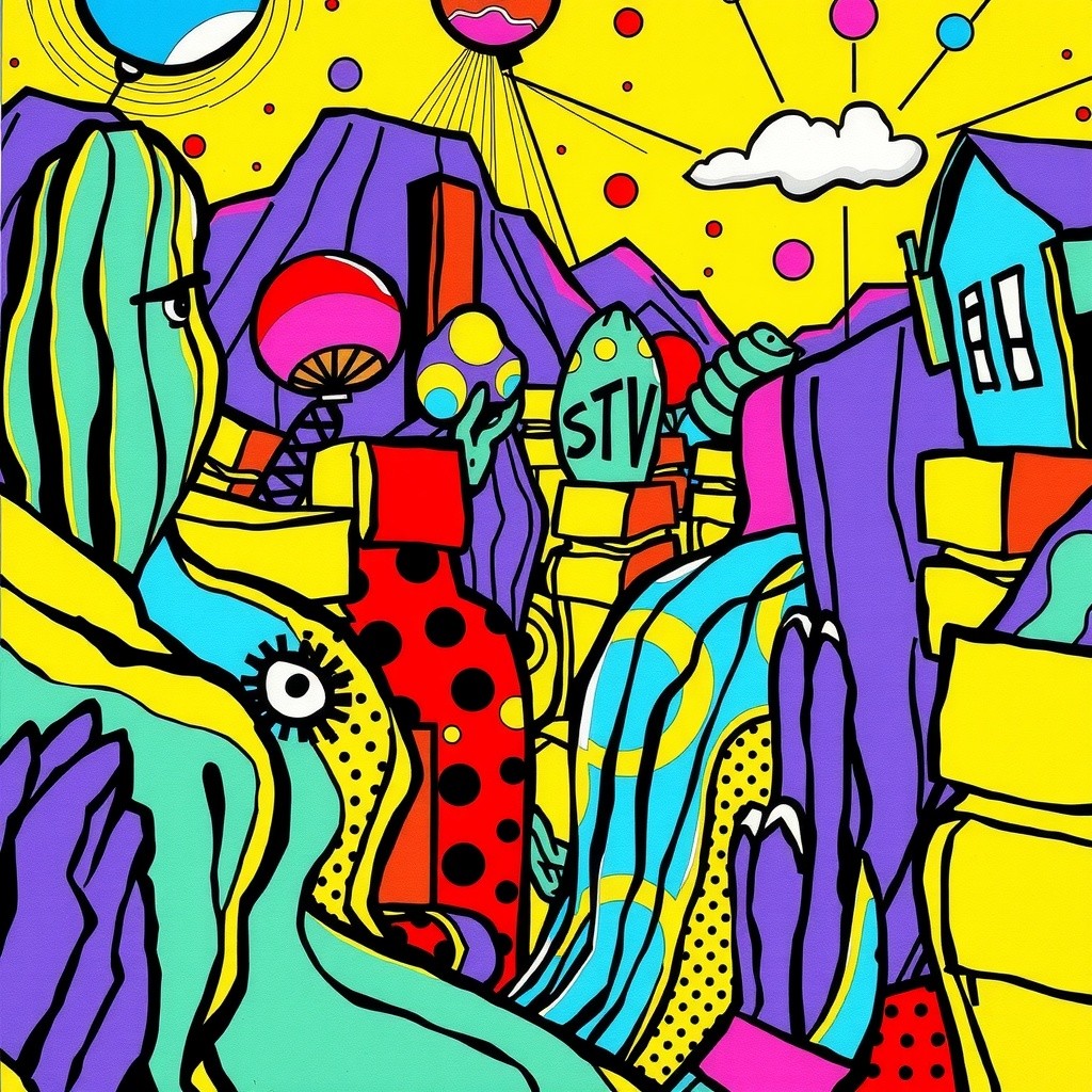 Kreativitas Visual: Ilustrasi Berbagai Gaya dalam Media Campuran