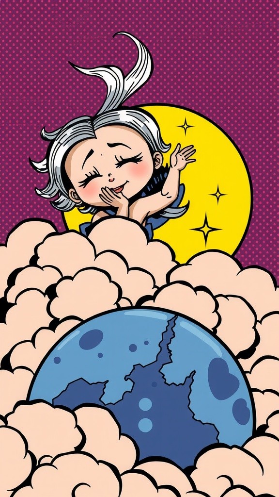Luna's Giggles: Sweet Dreams Under the Moon