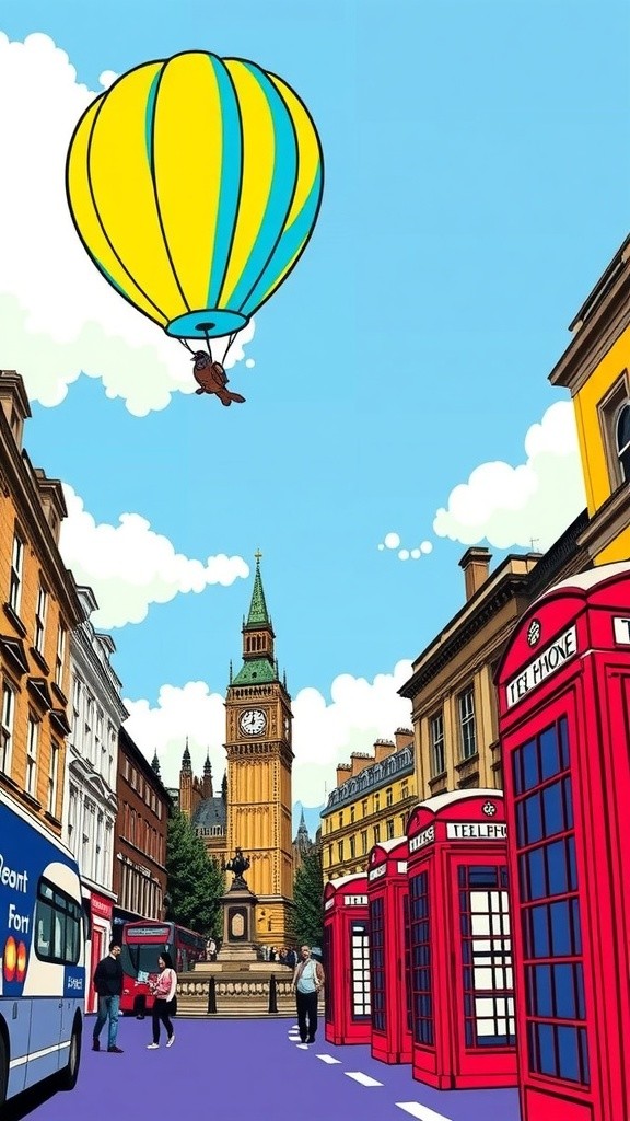 Petualangan Balon di London