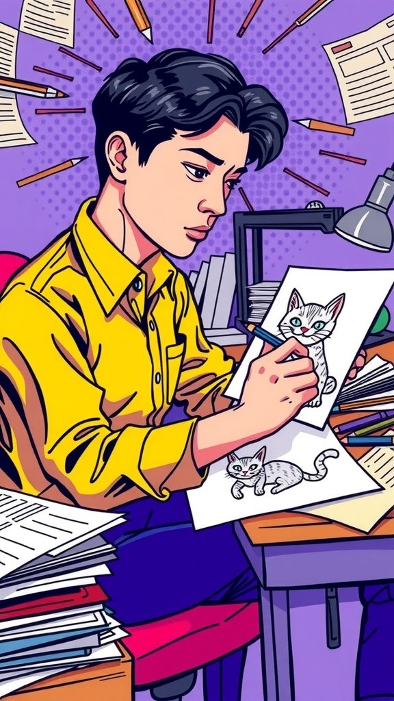 Doraemon's Art Adventure: Helping Nobita with Drawings