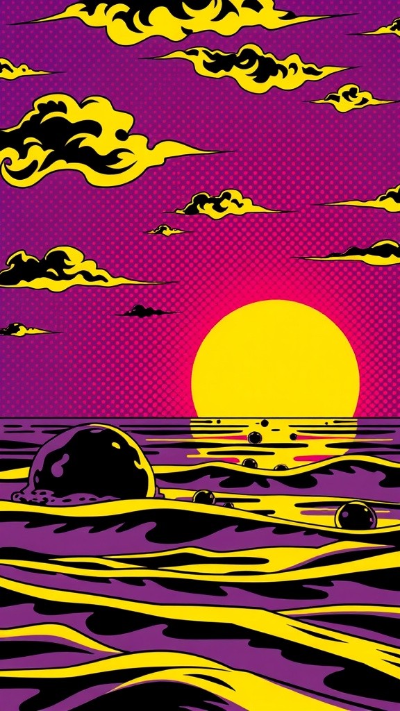 Keceriaan Si Kecil di Pantai Senja