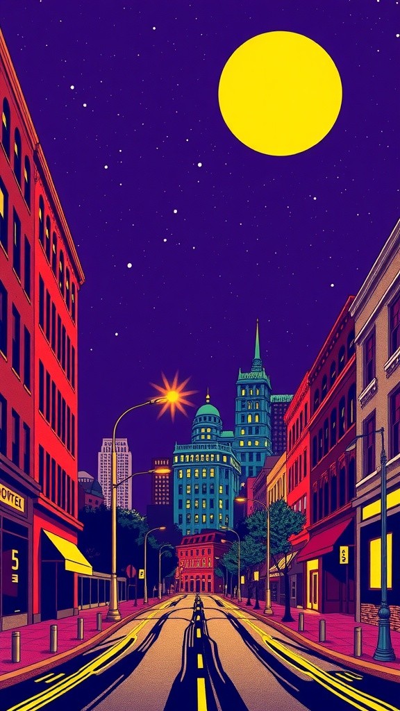 Beneath the Moon: The City's Low-Frequency Throb