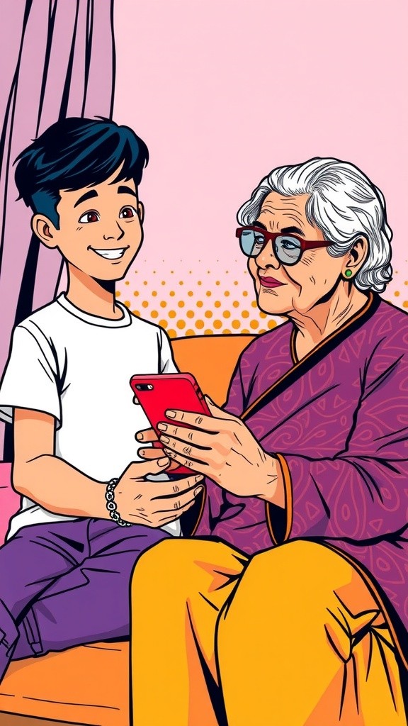 Nenek yang Bikin Ngakak dengan Video Call!