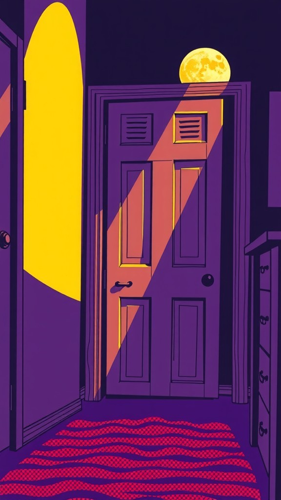 The Closet's Reflection: A Haunting Encounter
