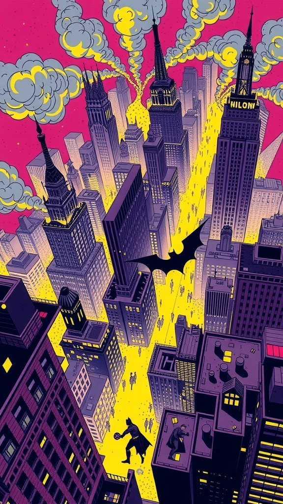 Perang Antara Kebaikan dan Kejahatan: Batman dan Spider-Man vs. Joker dan Green Goblin