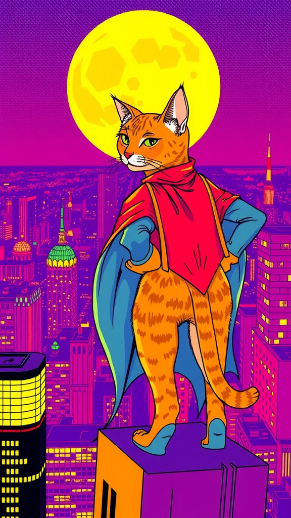 The Adventures of Captain Tabby: Hero in the Neon City