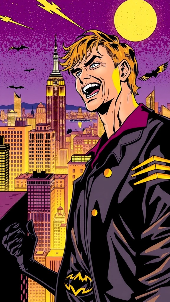 Kolaborasi Batman dan Spider-Man Melawan Joker dan Green Goblin