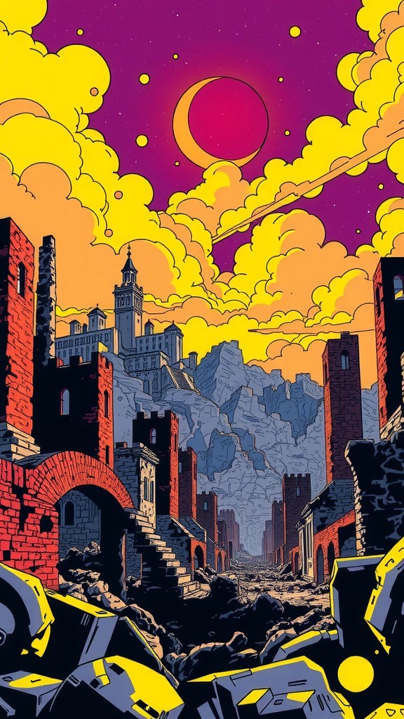 Spider-Man and Iron Man: Clash with Titans in a Crumbling City