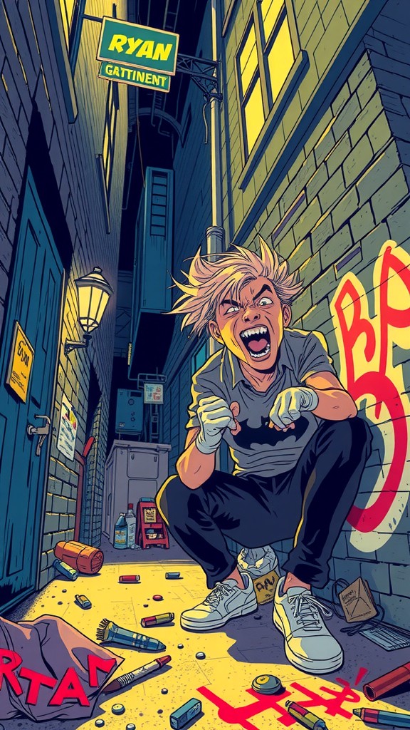 Batman and Spider-Man vs. Joker and Green Goblin: A Slapstick Showdown!