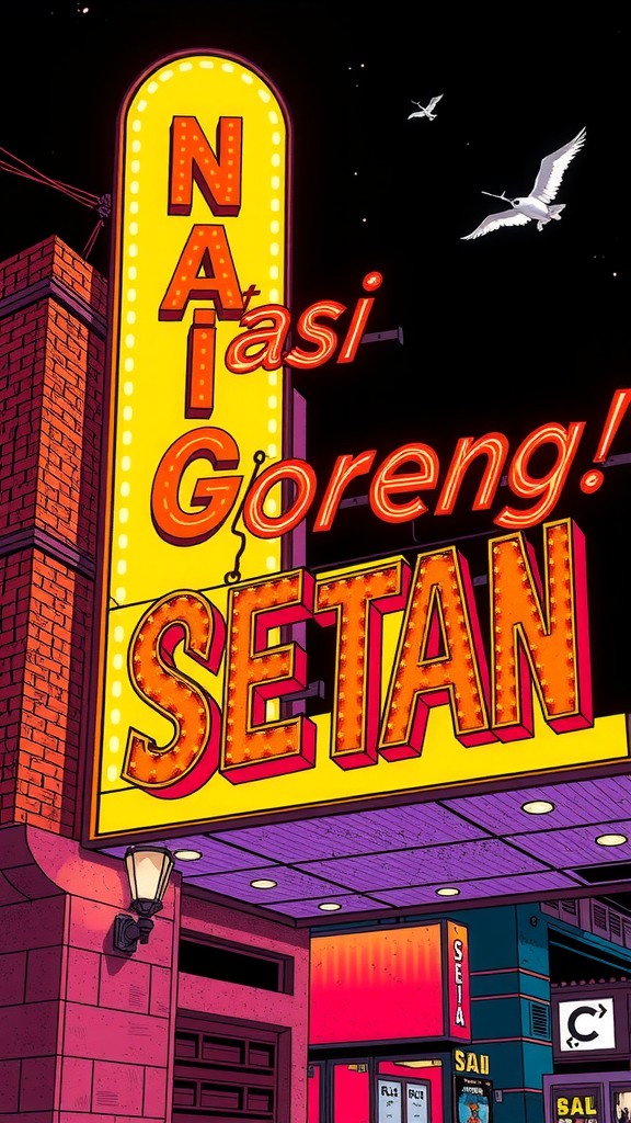 Nasi Goreng Setan: Tantangan Pedas yang Menggigit!