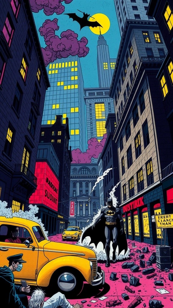 Batman and Spider-Man vs. Joker and Green Goblin