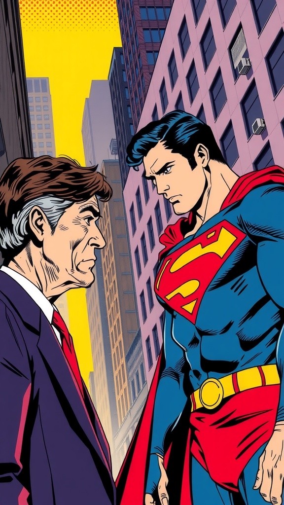 Titans Collide: Hulk vs Superman Showdown