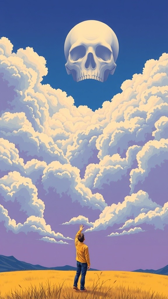 The Woman and the Angry Sky