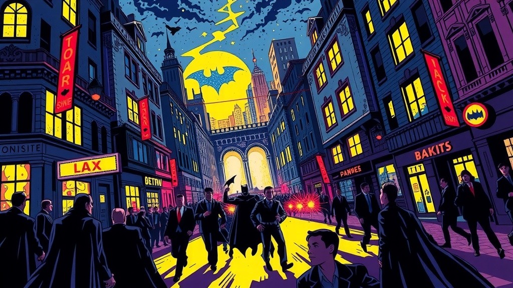 Batman and Spider-Man vs. Joker and Green Goblin