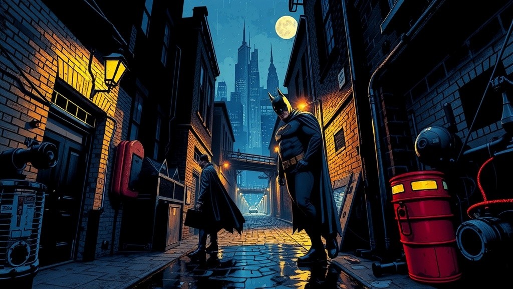 Batman and Spider-Man vs. Joker and Green Goblin: A Dimensional Showdown